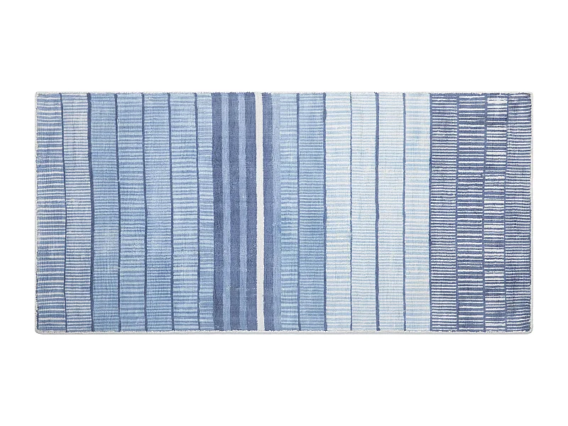 Tappeto azzurro 80 x 150 cm a pelo corto YARDERE