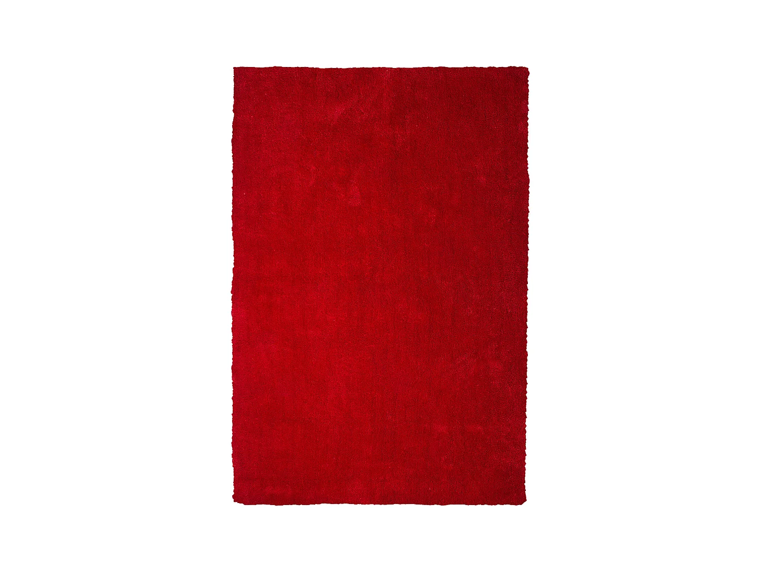 Tapis à poils longs DEMRE Rouge 160 x 230 cm