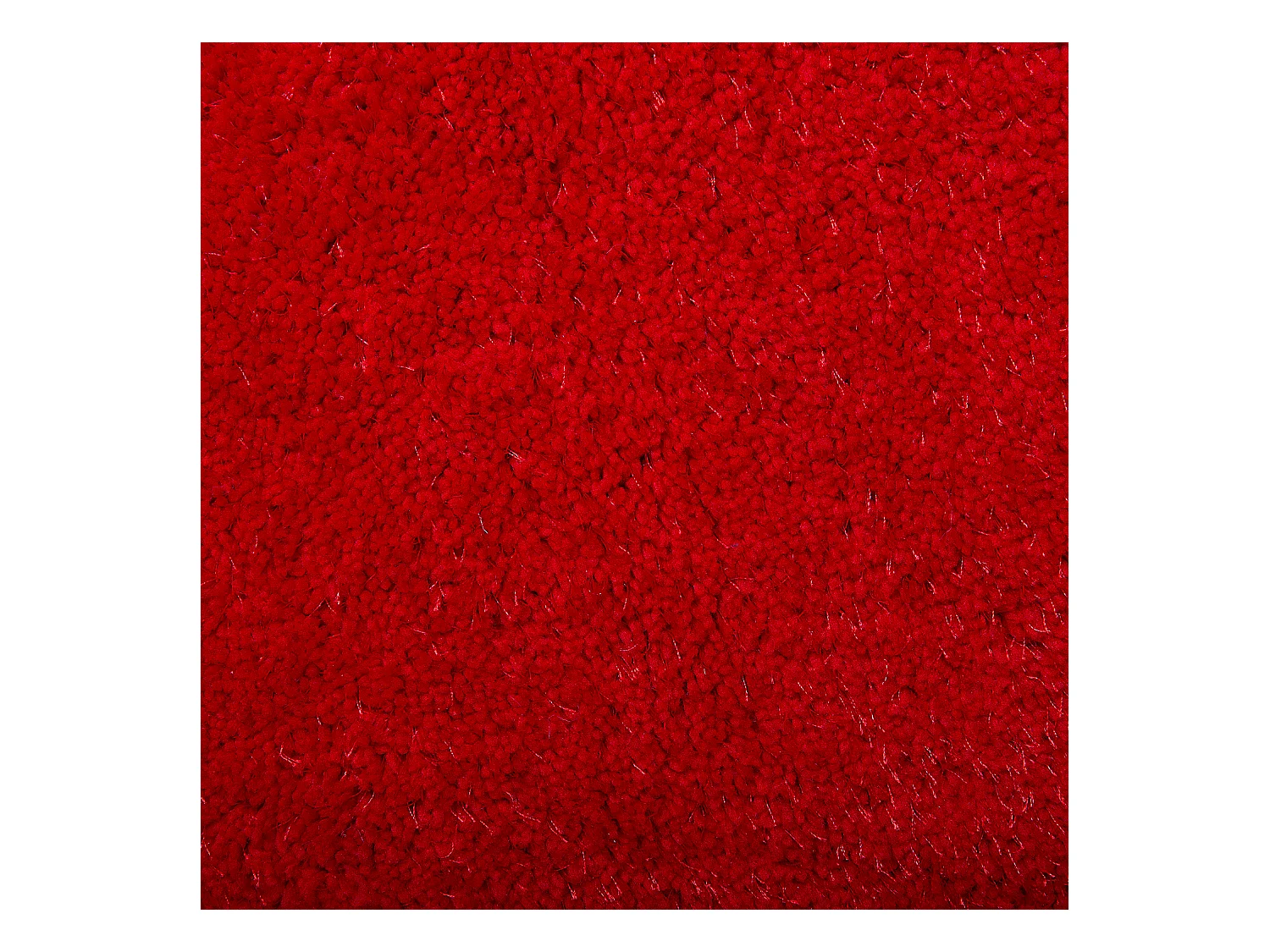 Teppich rechteckig 160 x 230 cm rot getuftet Shaggy Hochflor Modern Demre