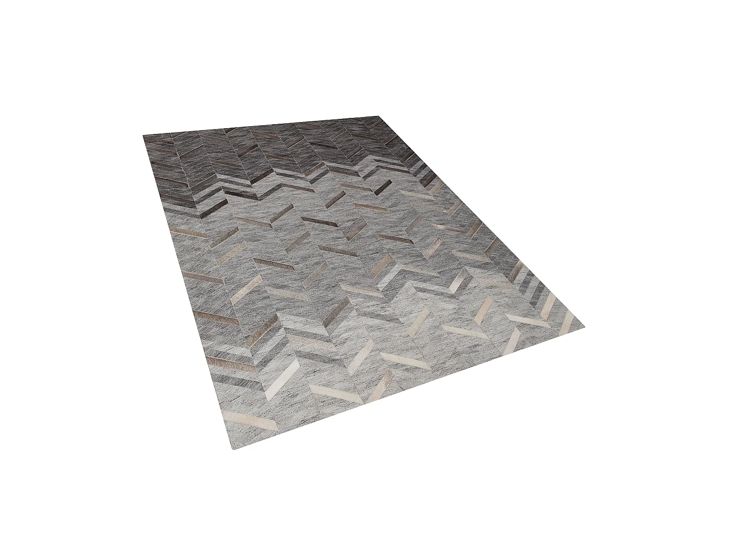 Vloerkleed ARKUM 160 x 230 cm Grijs