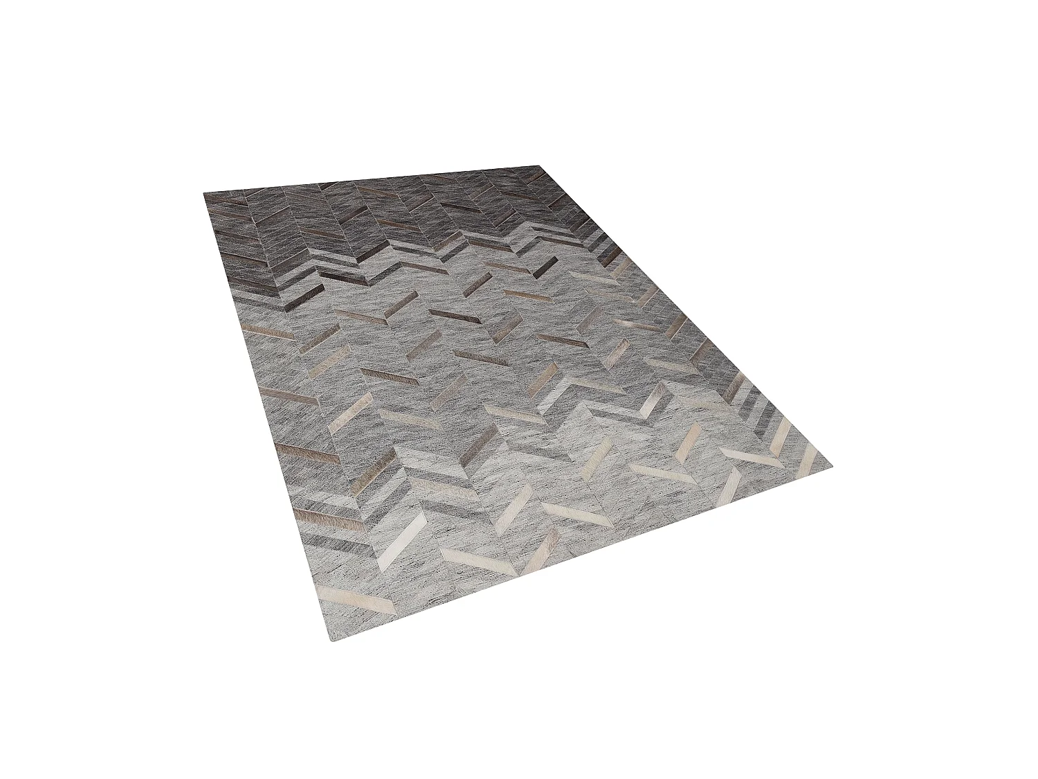 Vloerkleed ARKUM 160 x 230 cm Grijs