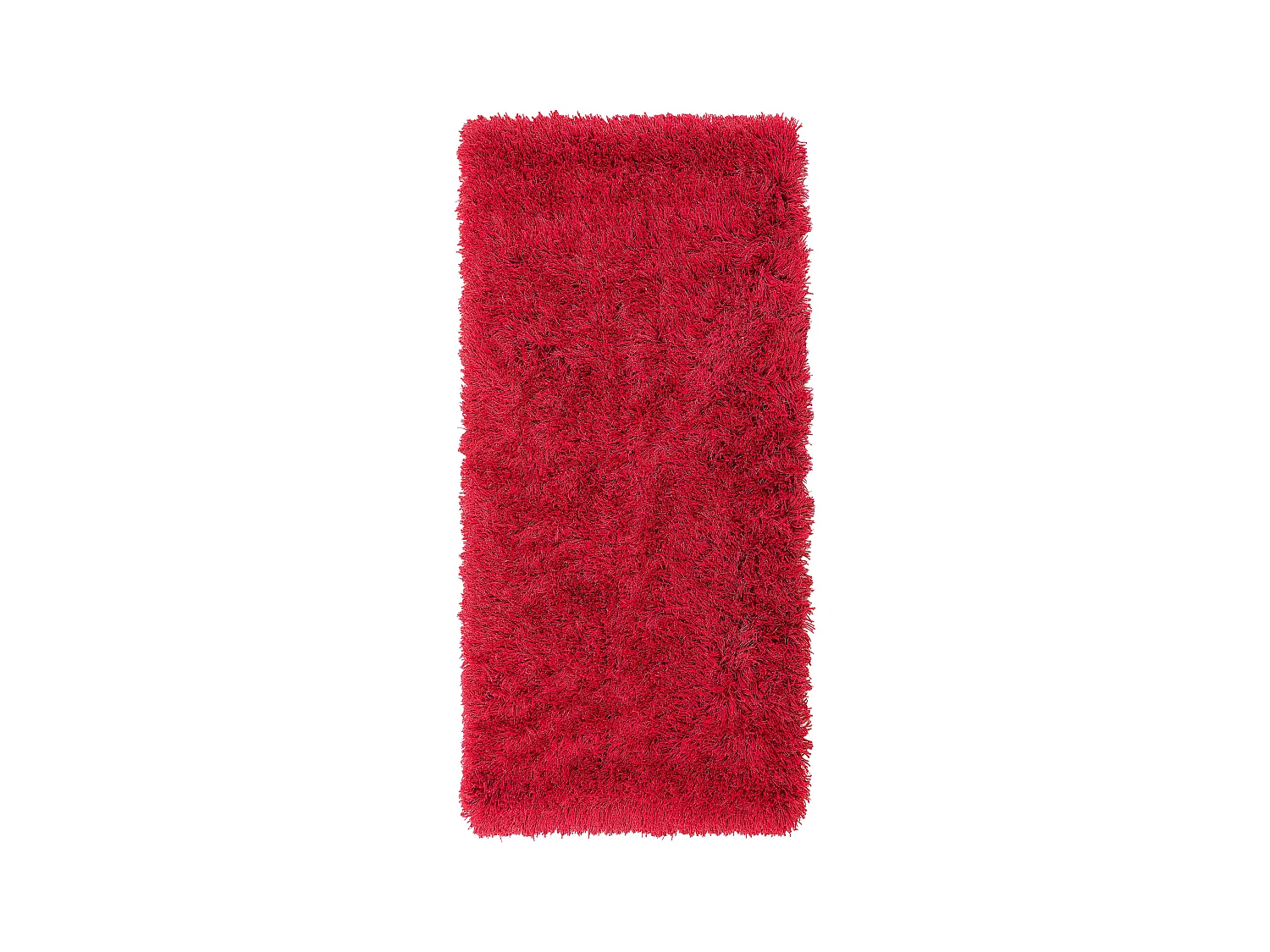 Tapis à poils longs CIDE Rouge 80 x 150 cm