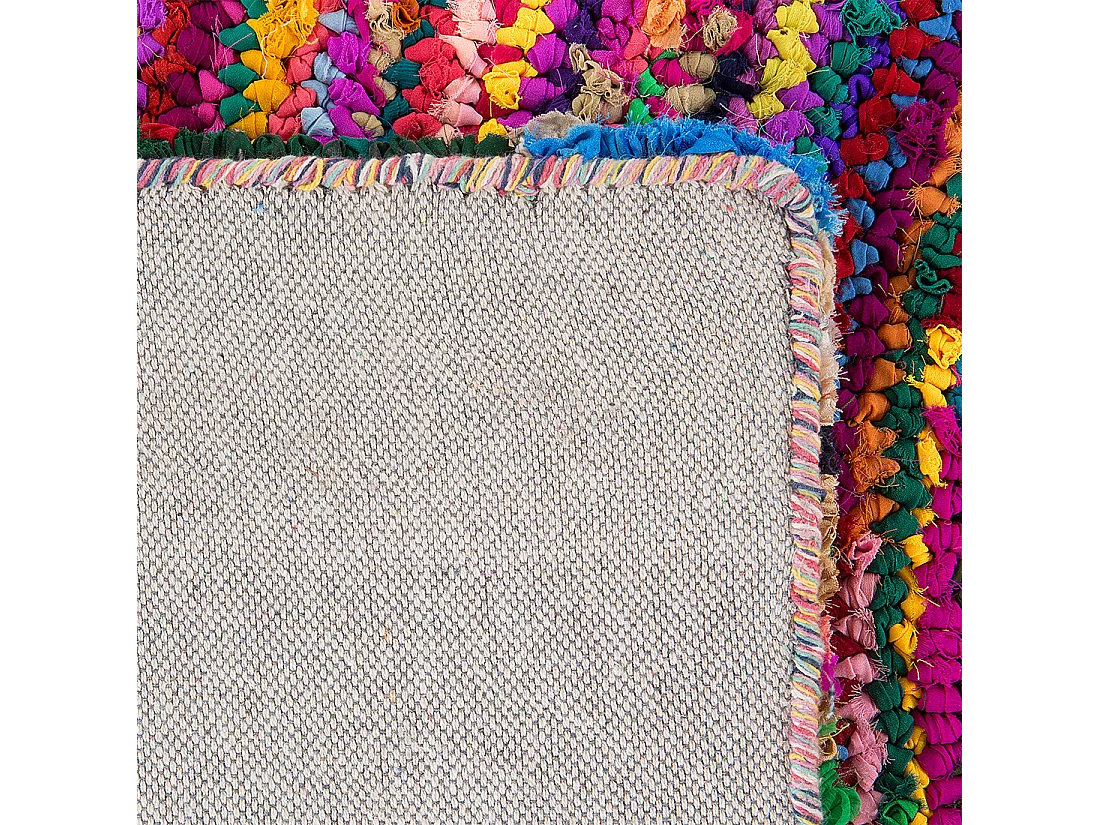 Vloerkleed polyester meerkleurig 80 x 150 cm MALATYA