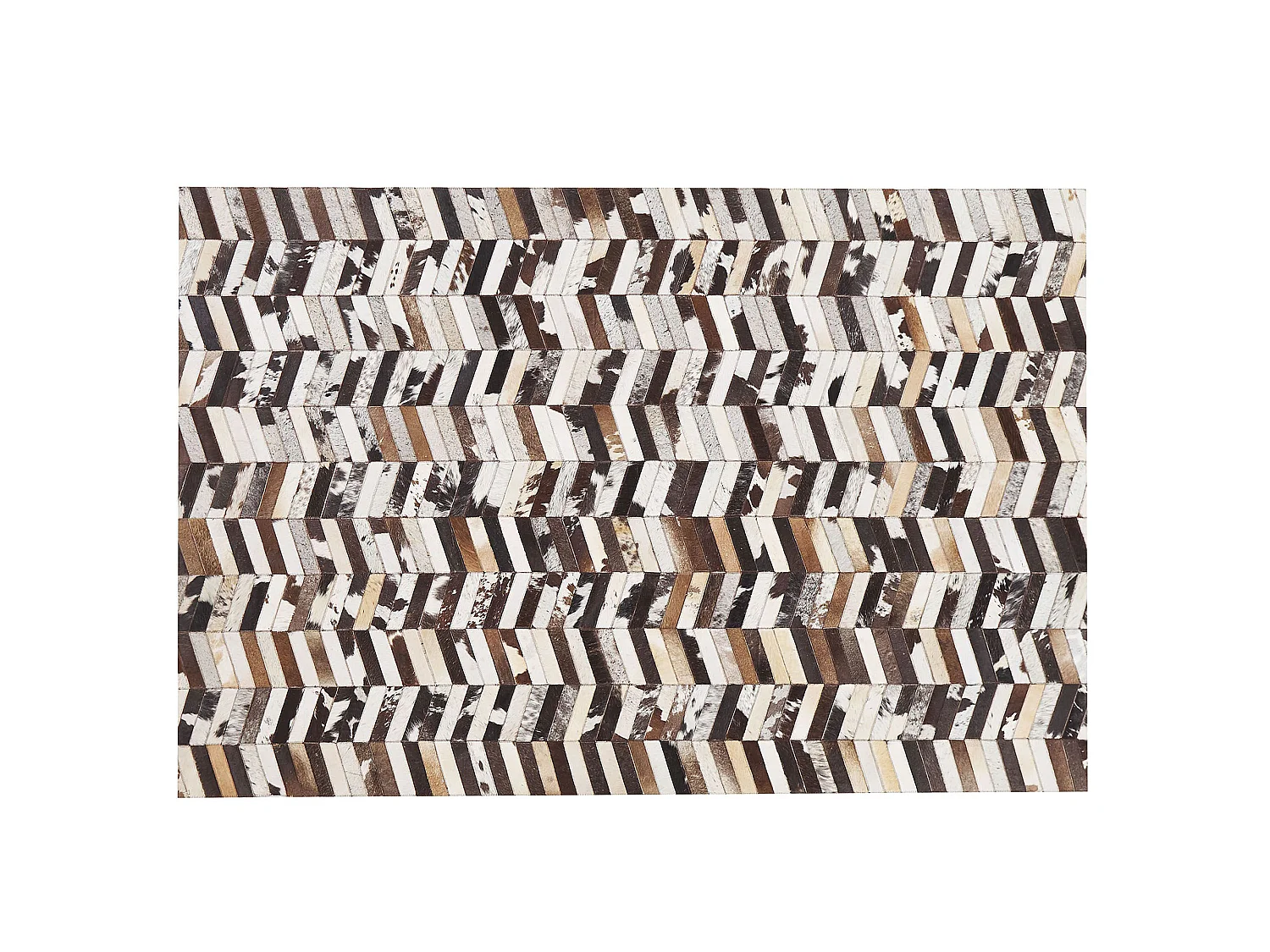 Tapis AKYELE Marron 160 x 230 cm Cuir