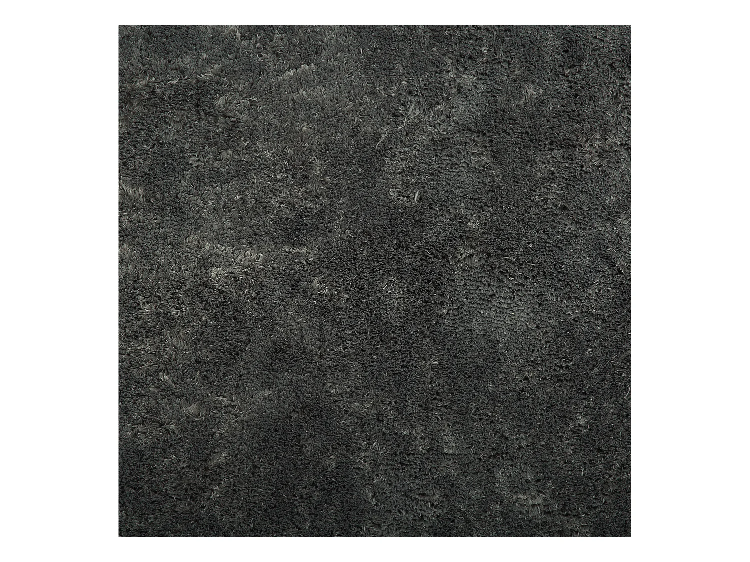 Vloerkleed polyester donkergrijs 140 x 200 cm EVREN