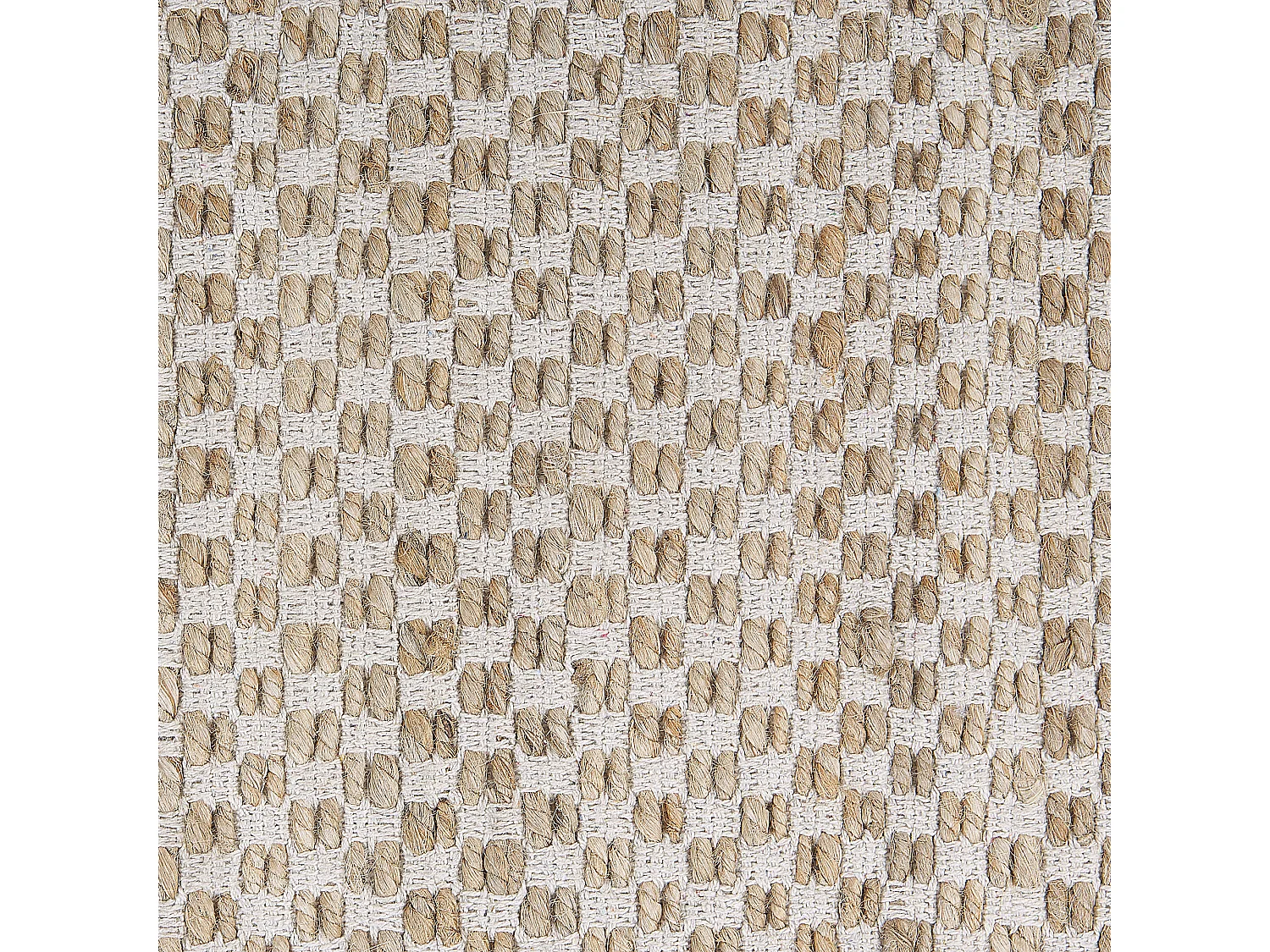 Dywan z juty 80 x 150 cm beżowy ZERDALI