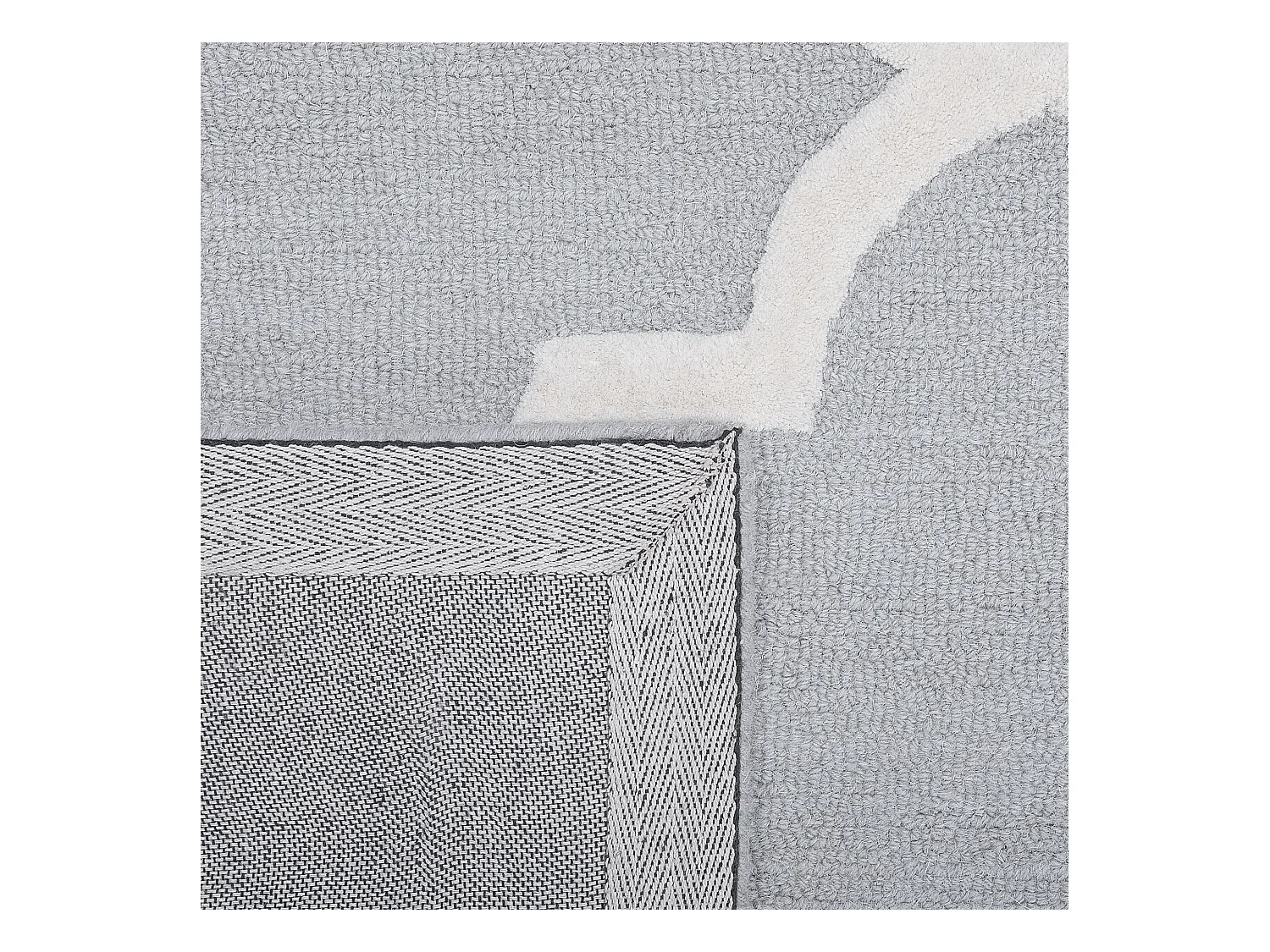 Tapis SILVAN Gris clair 200 x 300 cm Laine