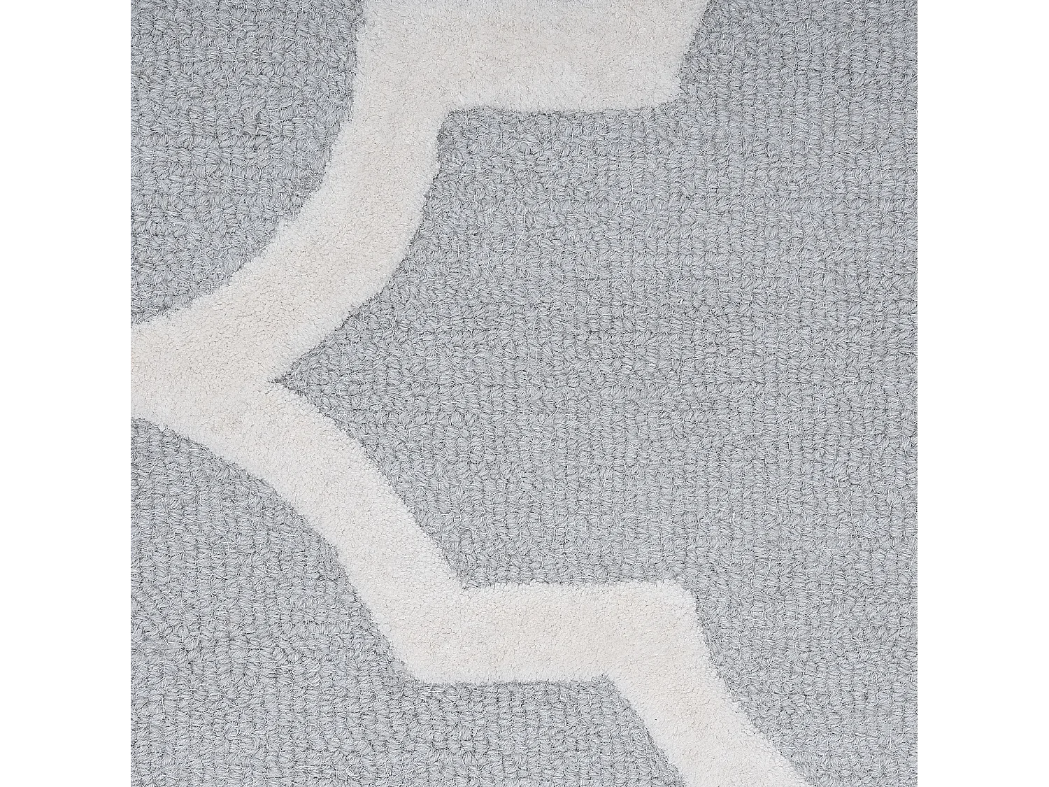 Tapete de lã cinzenta 200 x 300 cm SILVAN