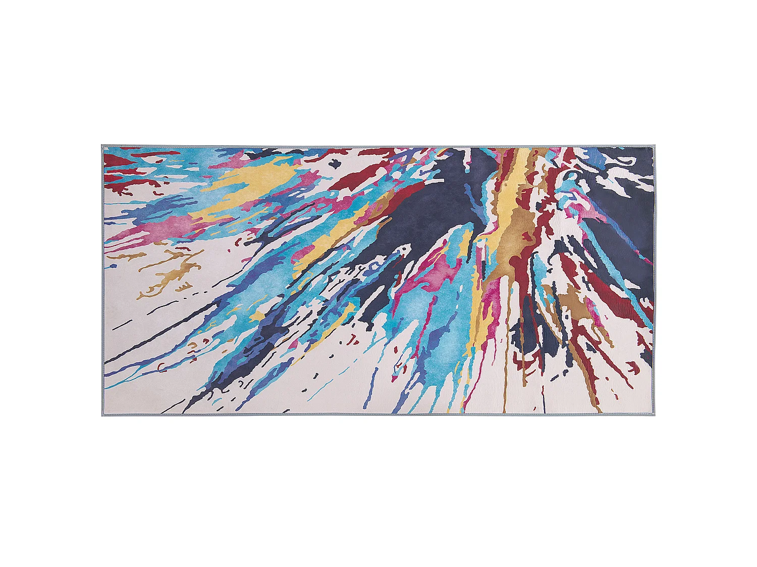 Dywan 80 x 150 cm wielokolorowy KARABUK