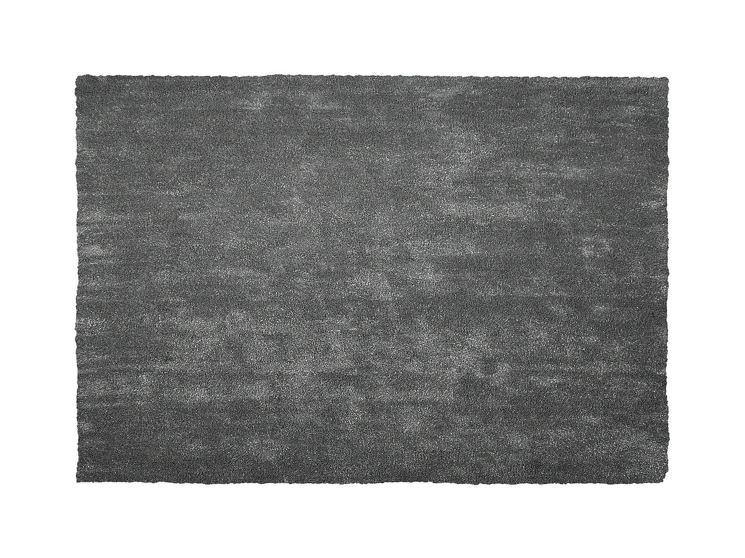 Tapis à poils longs DEMRE Gris foncé 140 x 200 cm