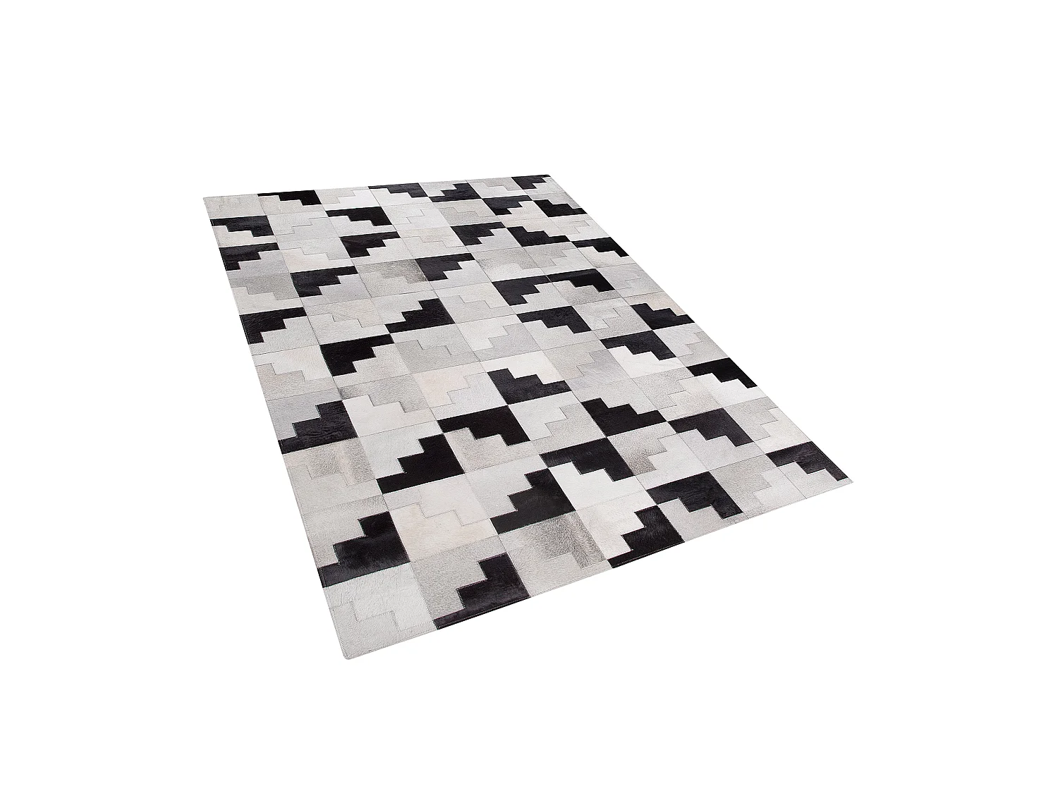 Tapis EFIRLI Gris 160 x 230 cm Cuir