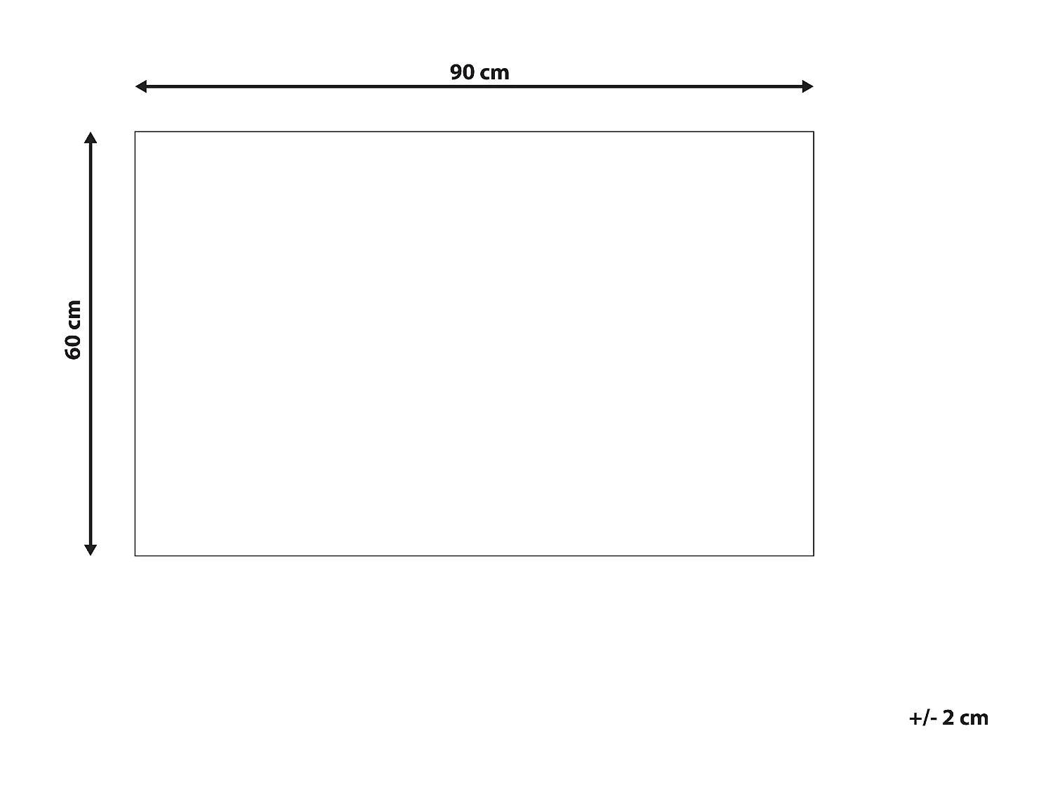 Vloerkleed wol crème 60 x 90 cm ERZIN