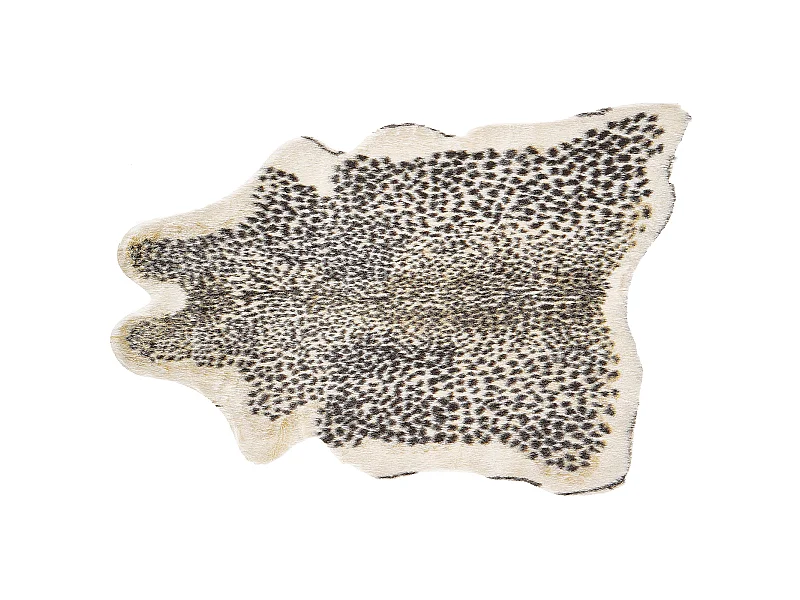 Tapis en fausse fourrure NAMBUNG Beige 60 x 90 cm