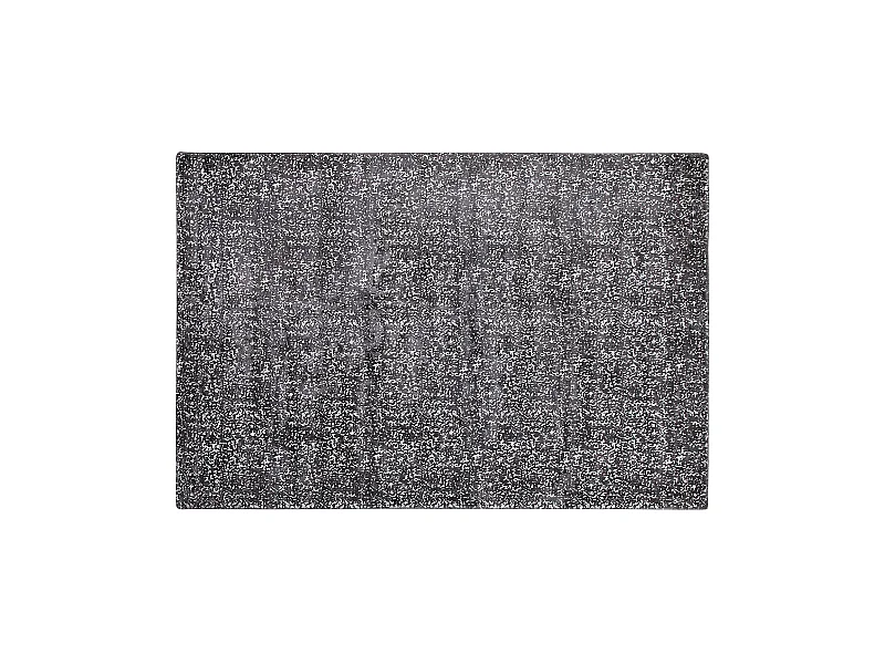 Teppich dunkelgrau-silber 140 x 200 cm abstraktes Muster Kurzflor ESEL