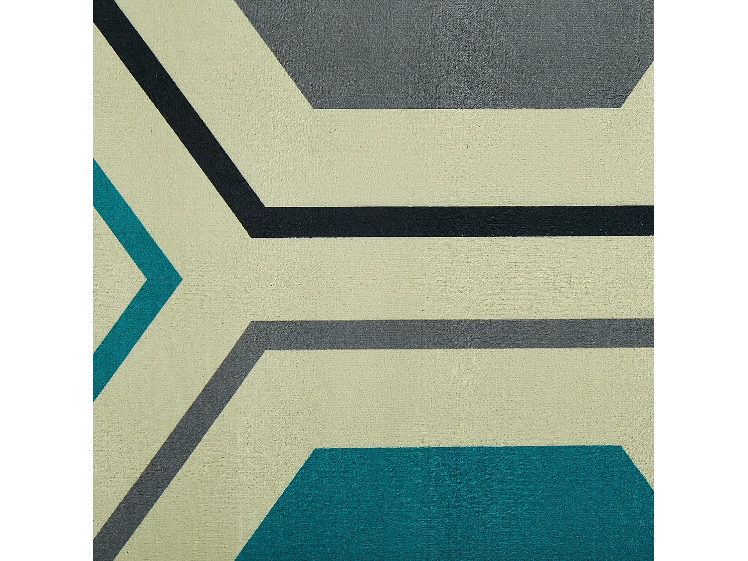 Teppich bunt 140 x 200 cm Kurzflor GIRESUN