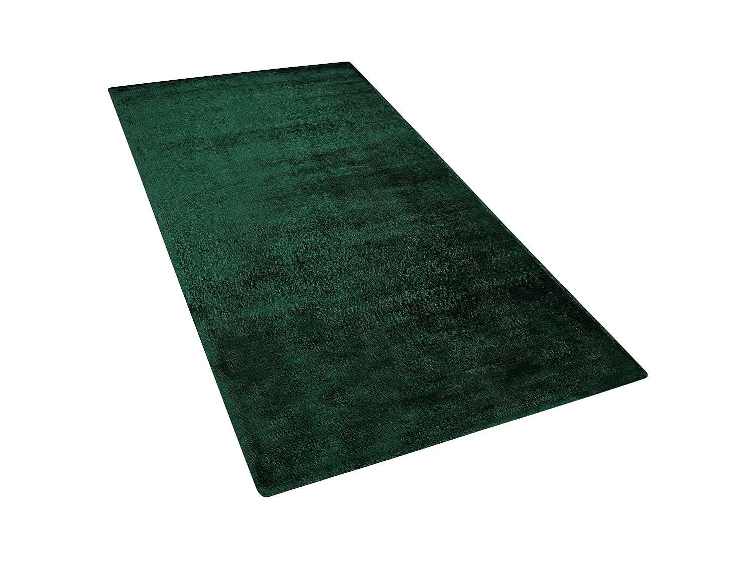 Tapis GESI II Vert foncé 80 x 150 cm Soie artificielle