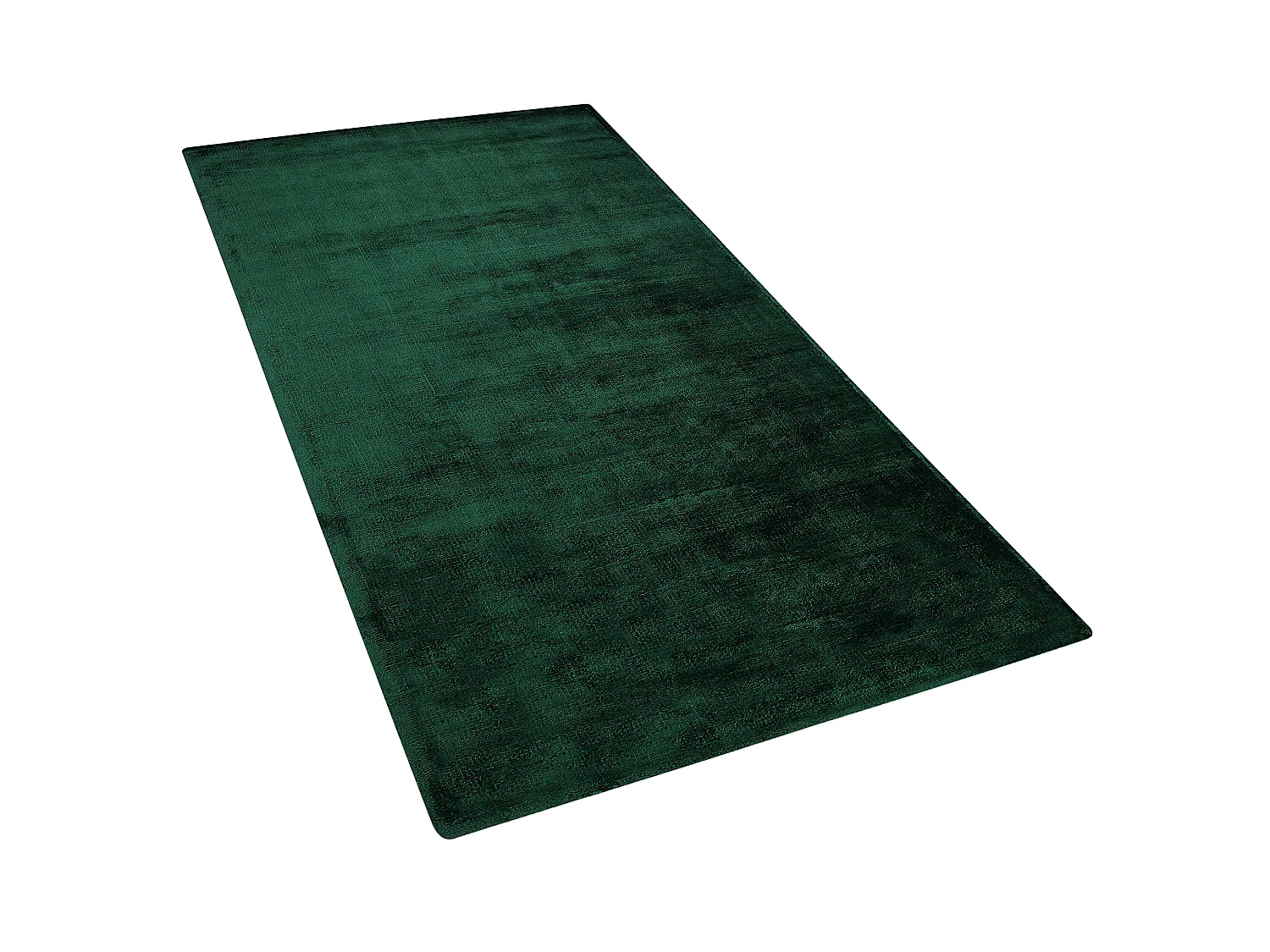 Tapis GESI II Vert foncé 80 x 150 cm Soie artificielle