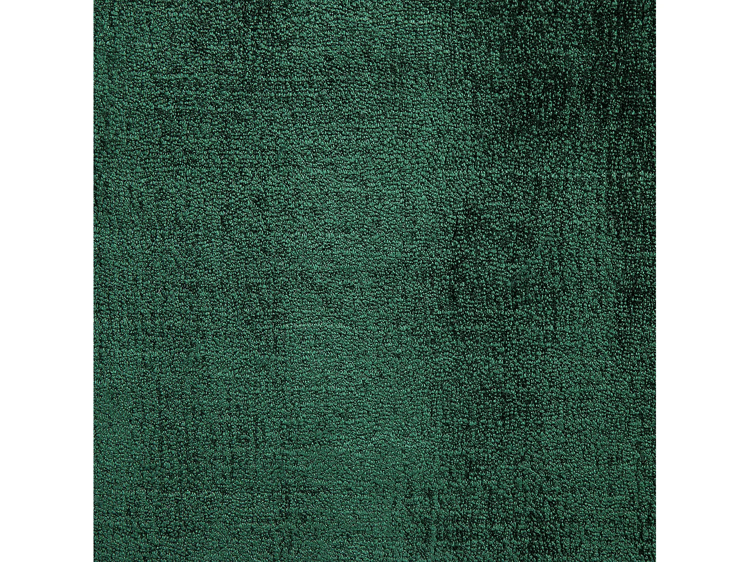 Teppich Viskose grün 80 x 150 cm einfarbig handgewebt Kurzflor Modern Gesi II