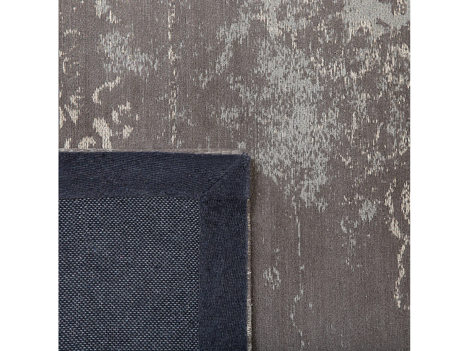 Vloerkleed katoen taupe/grijs 140 x 200 cm BEYKOZ