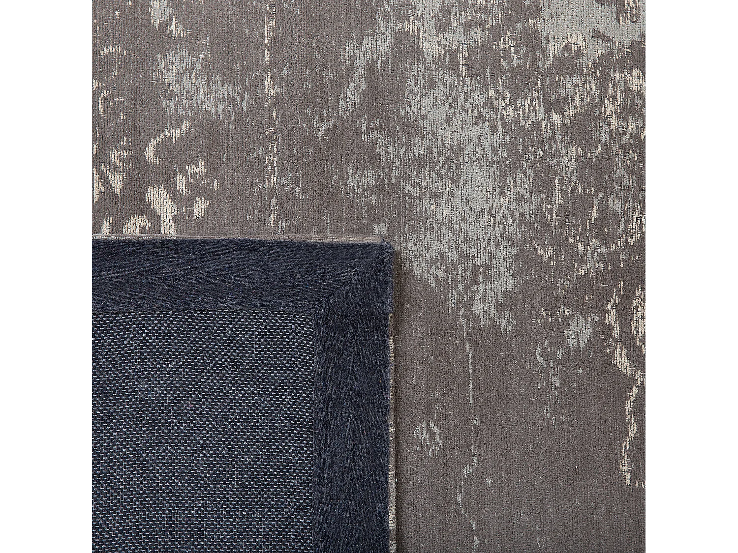 Vloerkleed katoen taupe/grijs 140 x 200 cm BEYKOZ