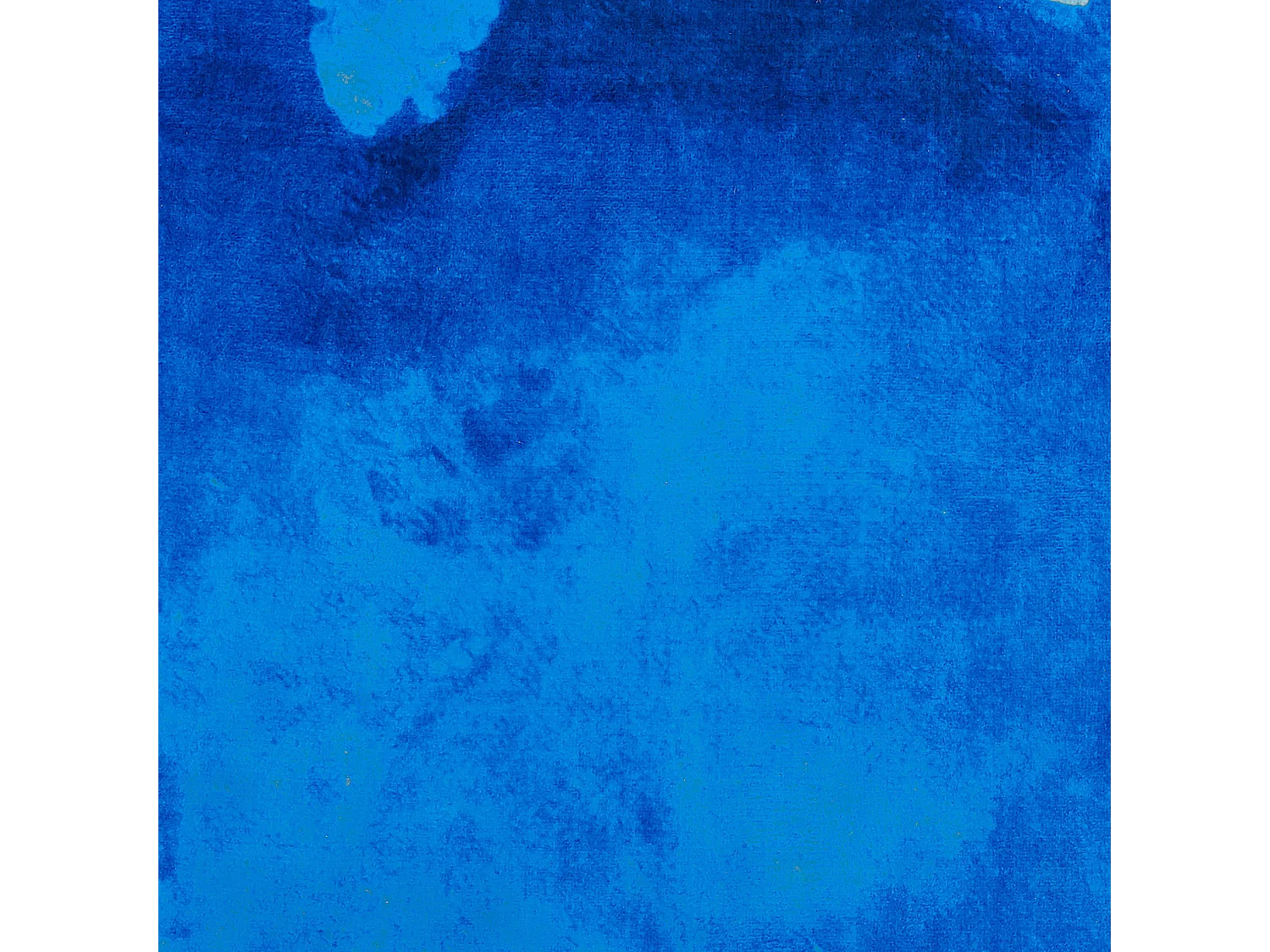 Teppich blau 140 x 200 cm Flecken-Muster Kurzflor ODALAR