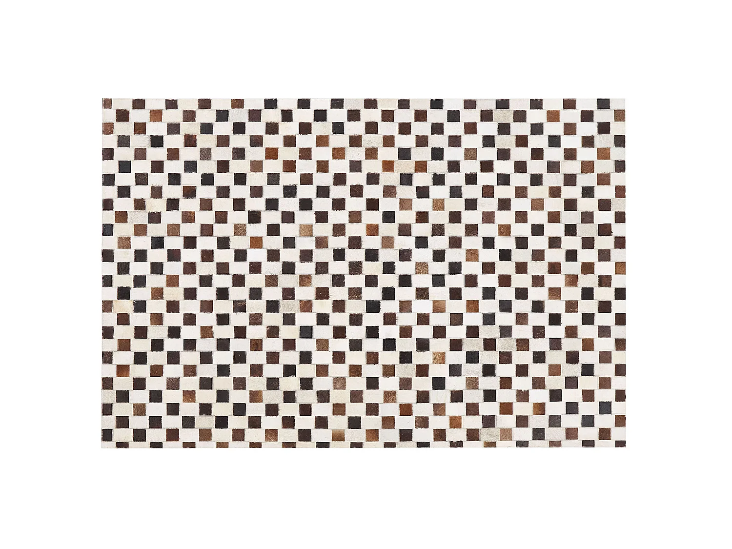 Tappeto KAYABEY 140 x 200 cm Pelle naturale Beige