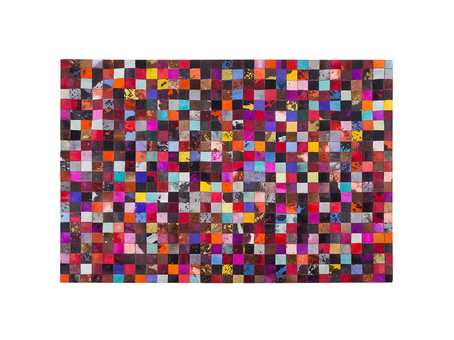 Tapis patchwork multicolore 200x300 cm ENNE