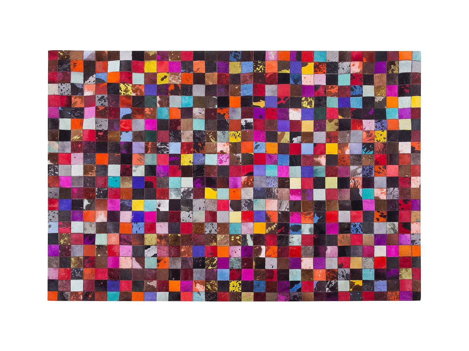 Tapis patchwork multicolore 200x300 cm ENNE