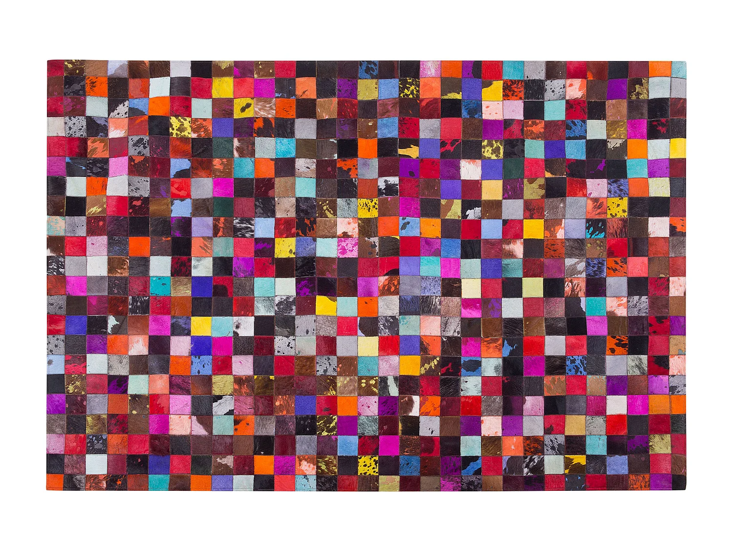 Tapis patchwork multicolore 200x300 cm ENNE