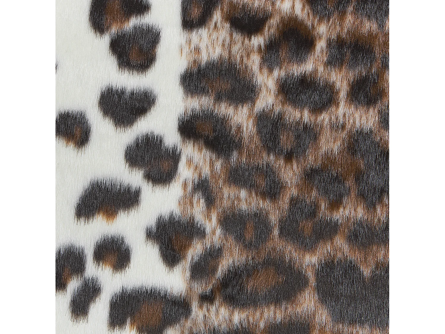 simili de vache BOGONG Marron/blanc 150 x 200 cm