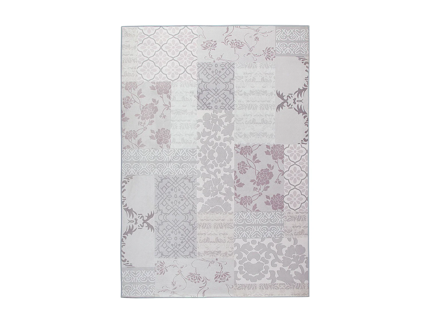 Vloerkleed polyester meerkleurig 140 x 200 cm BALLICA II