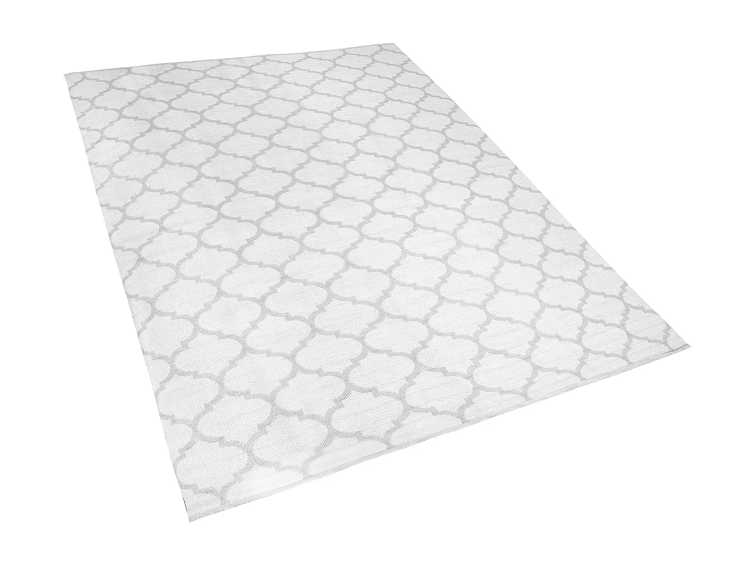 Tapete de exterior AKSU 160 x 230 cm Cinzento Reversível