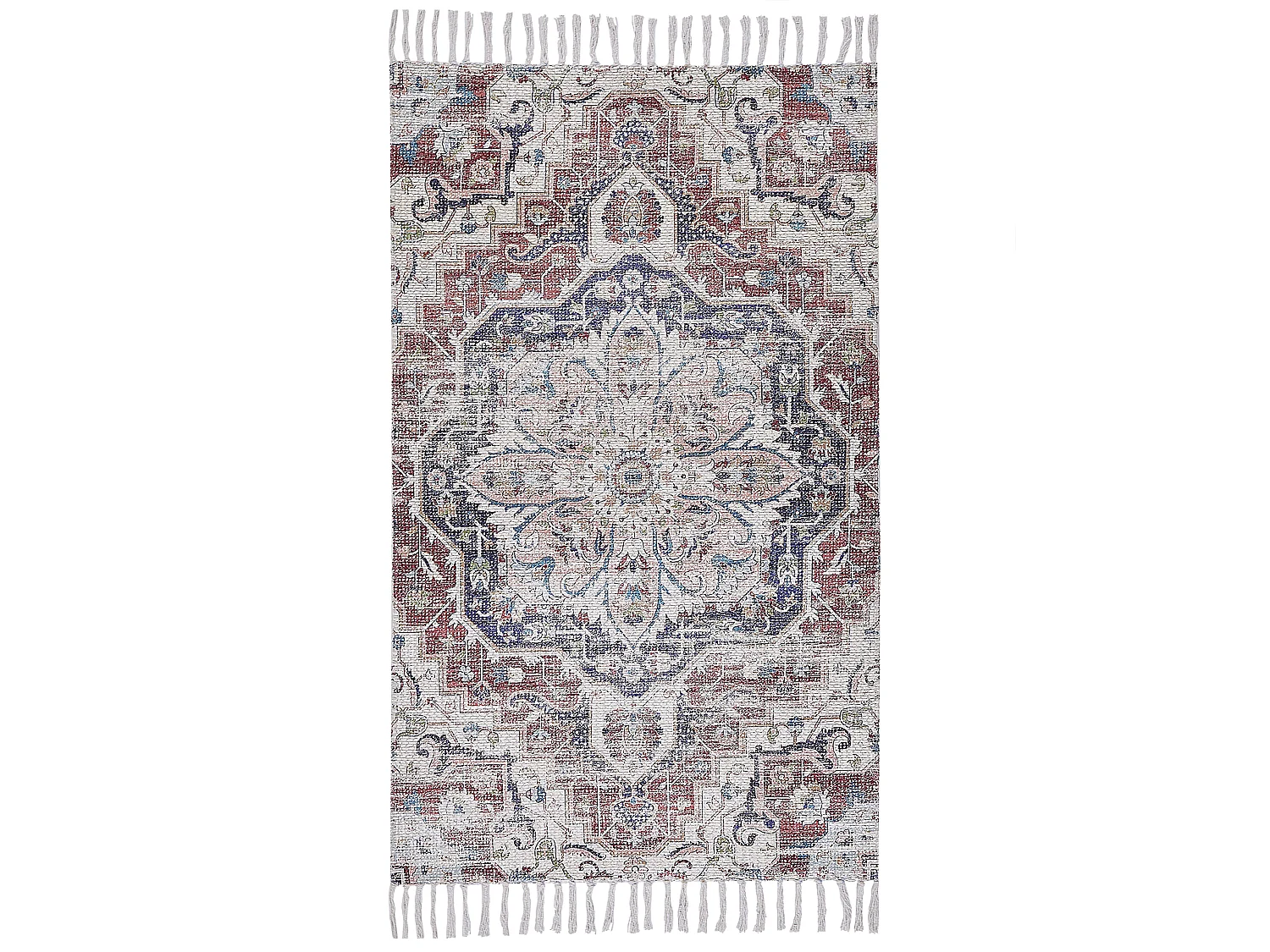 Vloerkleed polyester meerkleurig 80 x 150 cm KELKIT