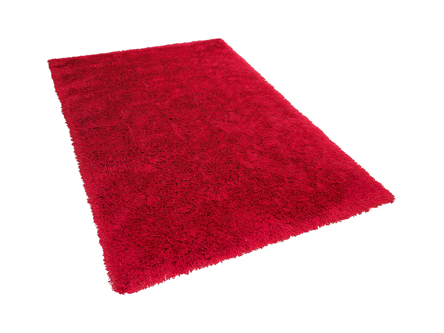 Teppich rot 140 x 200 cm Shaggy CIDE