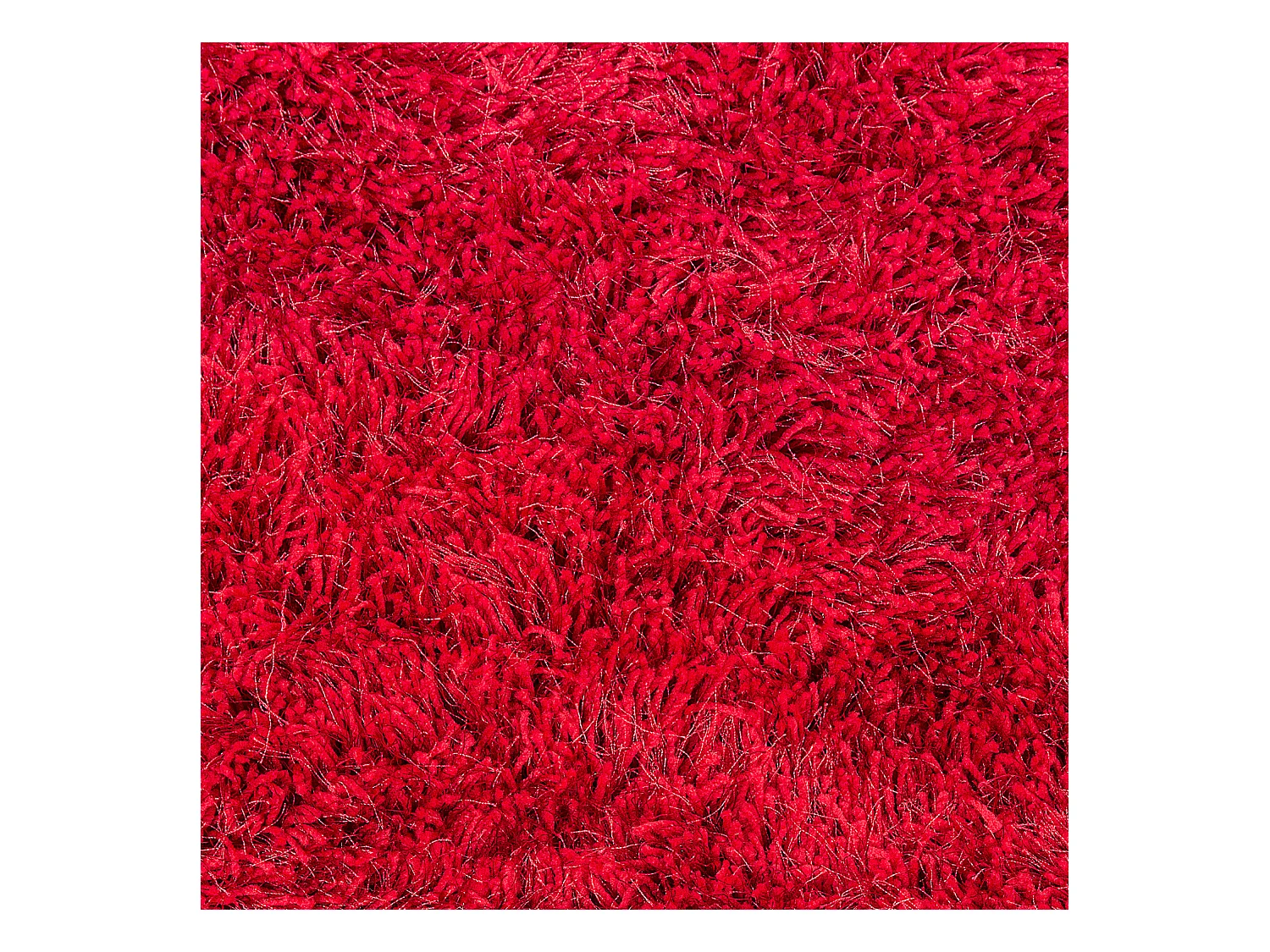 Teppich rot 140 x 200 cm Shaggy CIDE