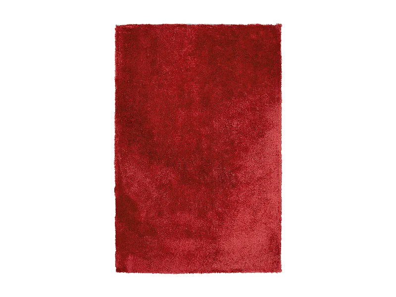 Tapis à poils longs EVREN Rouge 200 x 300 cm
