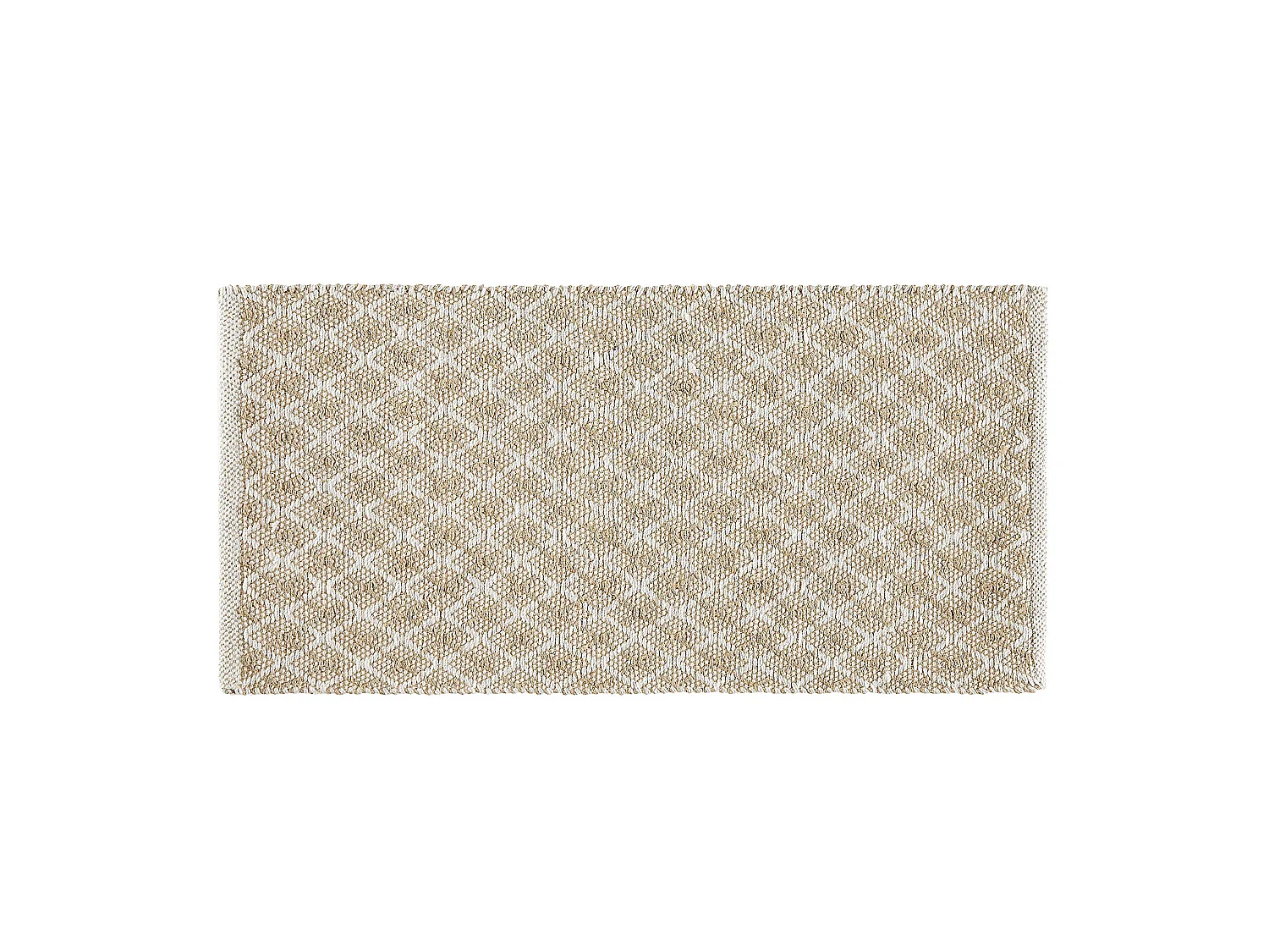 Tapis AKBEZ Beige clair 50 x 80 cm Jute
