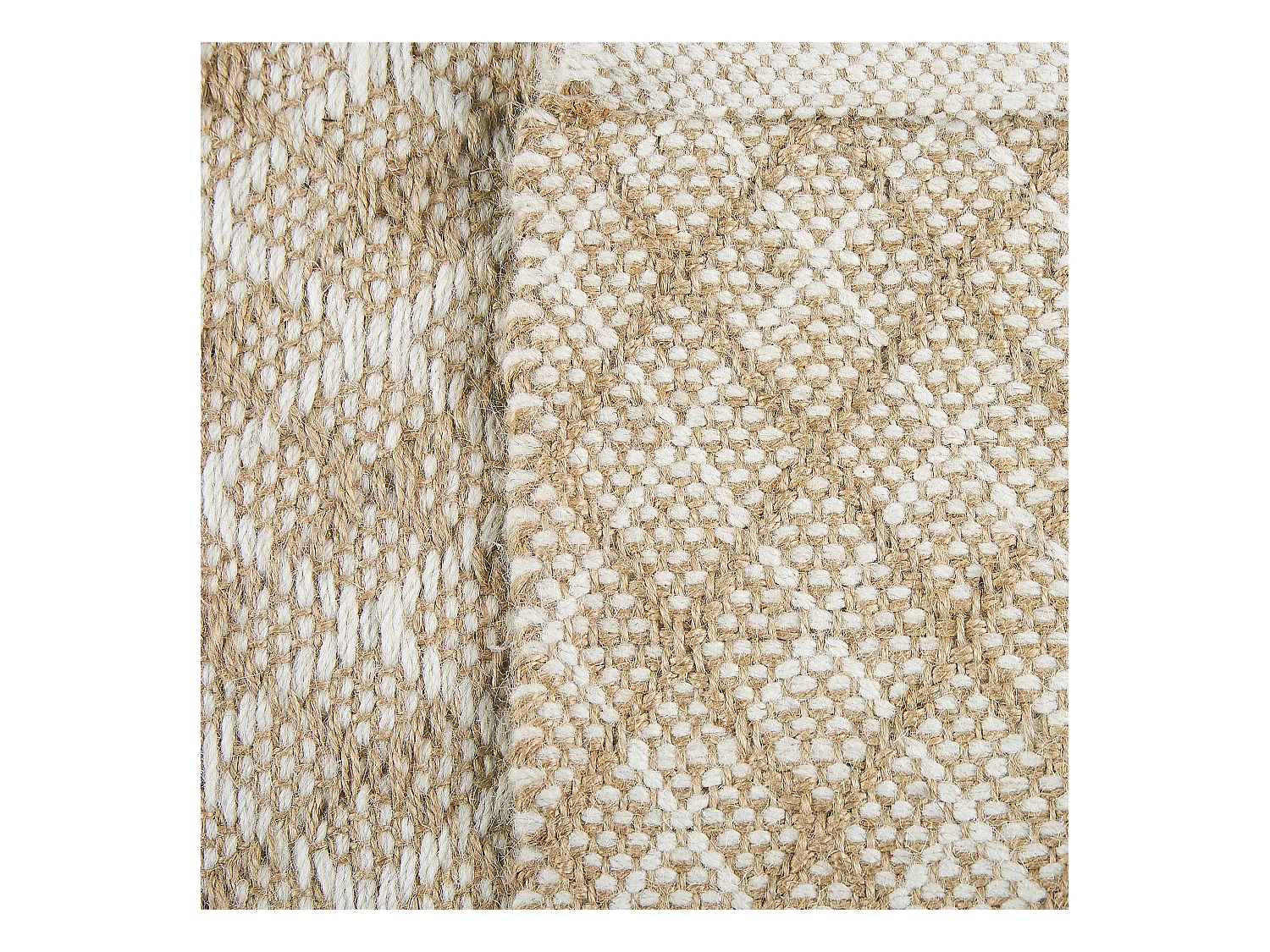 Tapis AKBEZ Beige clair 50 x 80 cm Jute