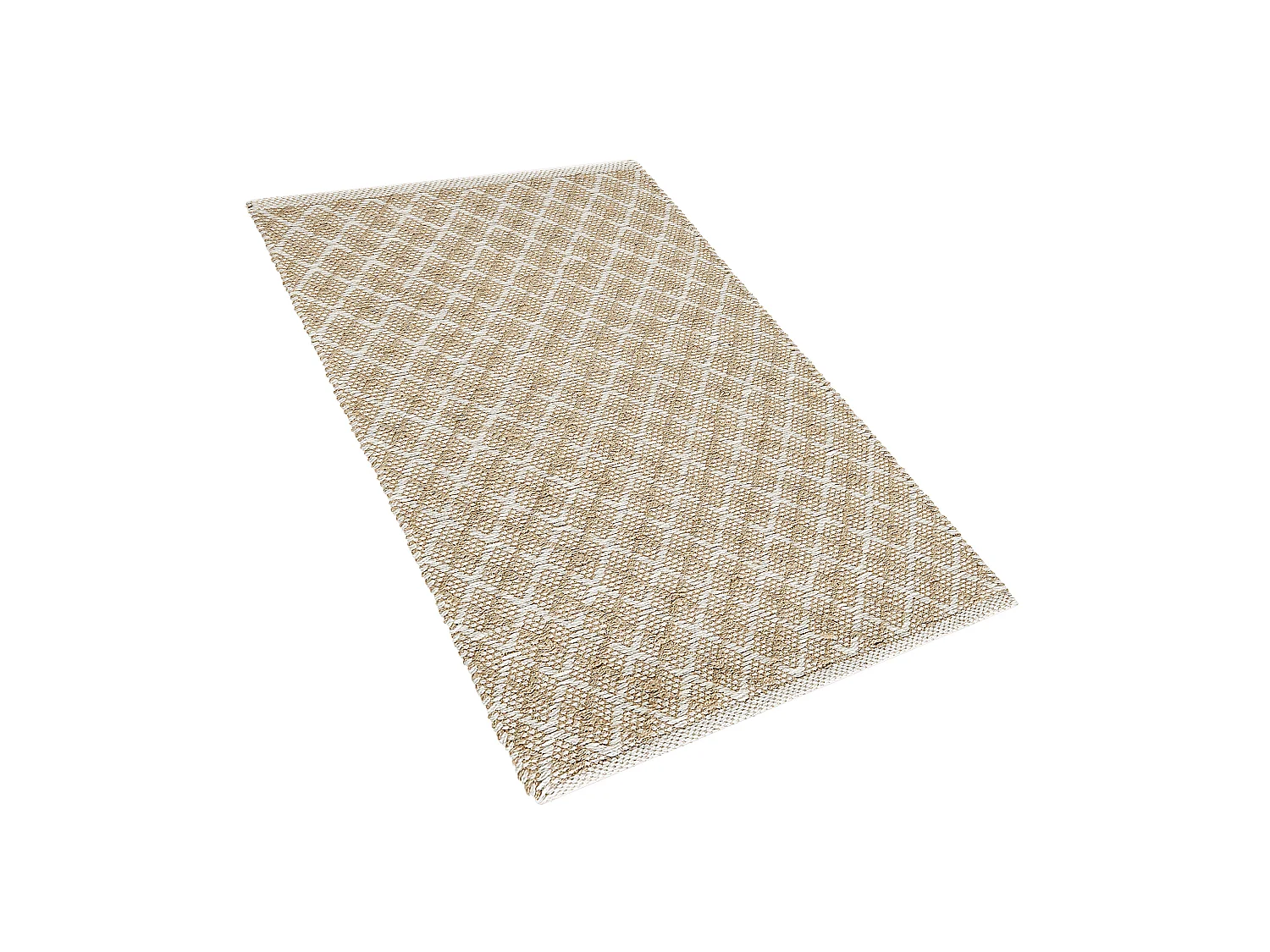 Tapis AKBEZ Beige clair 50 x 80 cm Jute