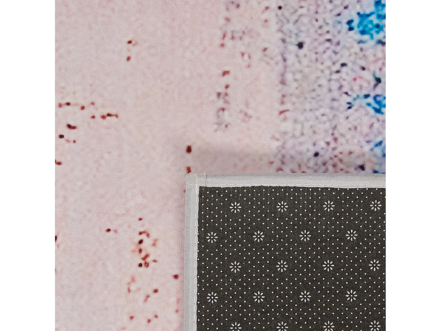 Tappeto a pelo corto azzurro 160 x 230 cm INEGOL