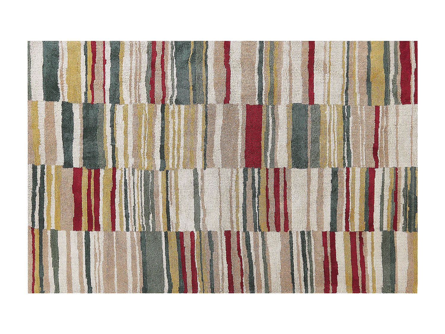 Dywan 140 x 200 cm wielokolorowy FATSA