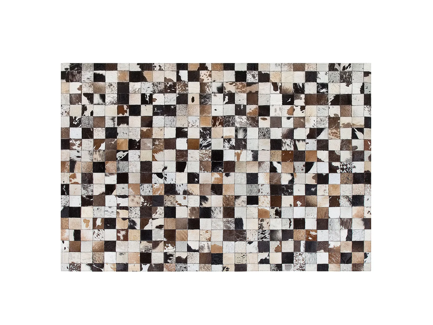 Tapis CERLI Blanc 140 x 200 cm Cuir