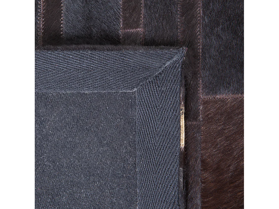 Tapis ARTVIN 140 x 200 cm Cuir Marron
