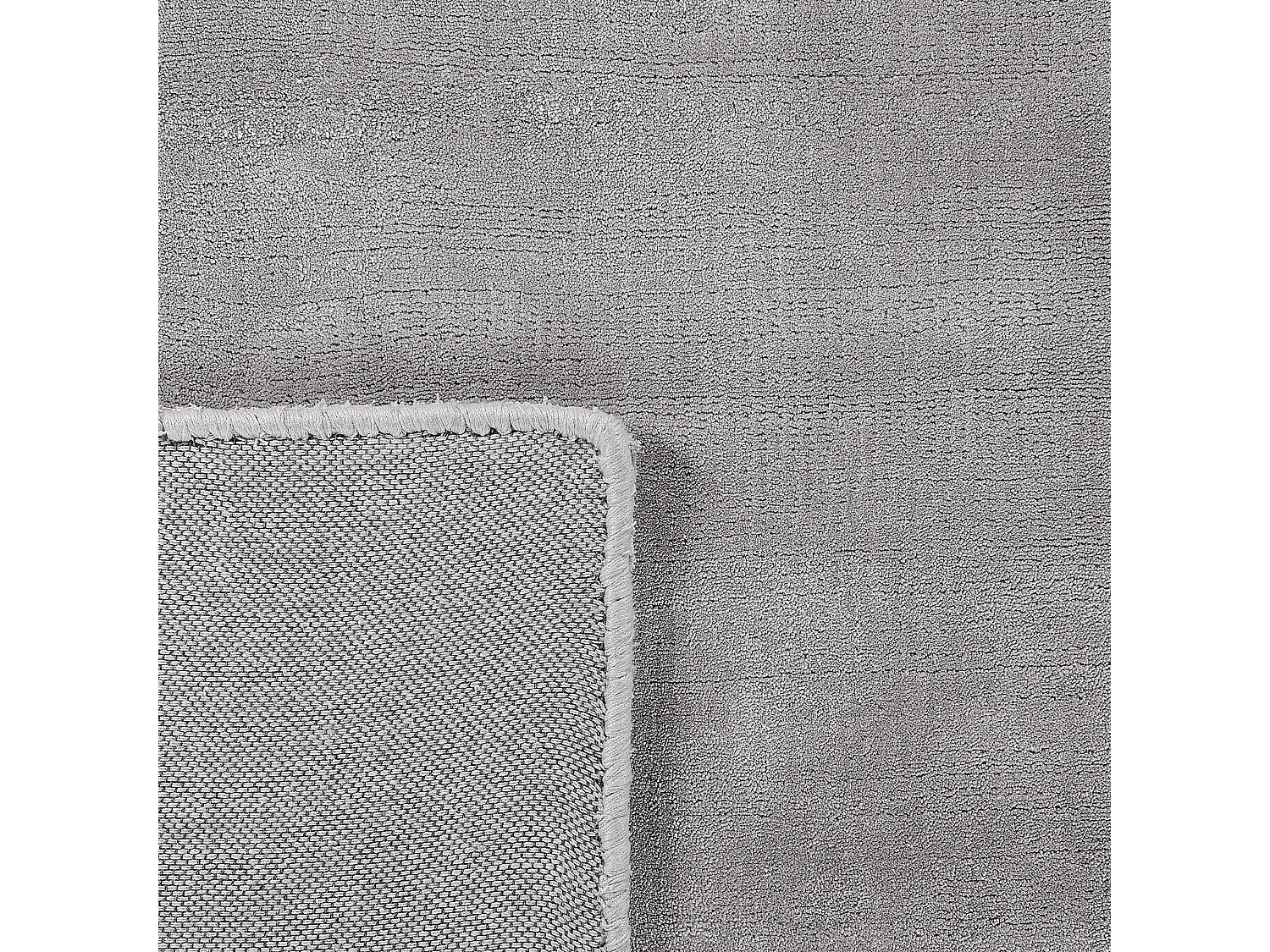 Vloerkleed viscose lichtgrijs 200 x 300 cm GESI II