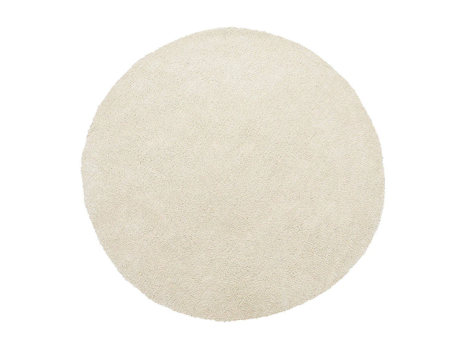 Tapis à poils longs DEMRE Beige clair ø 140 cm