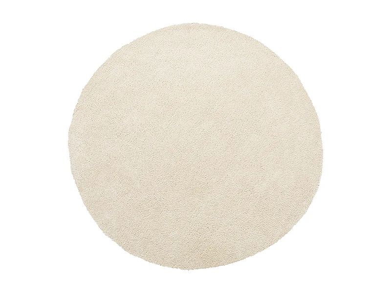 Tapis à poils longs DEMRE Beige clair ø 140 cm
