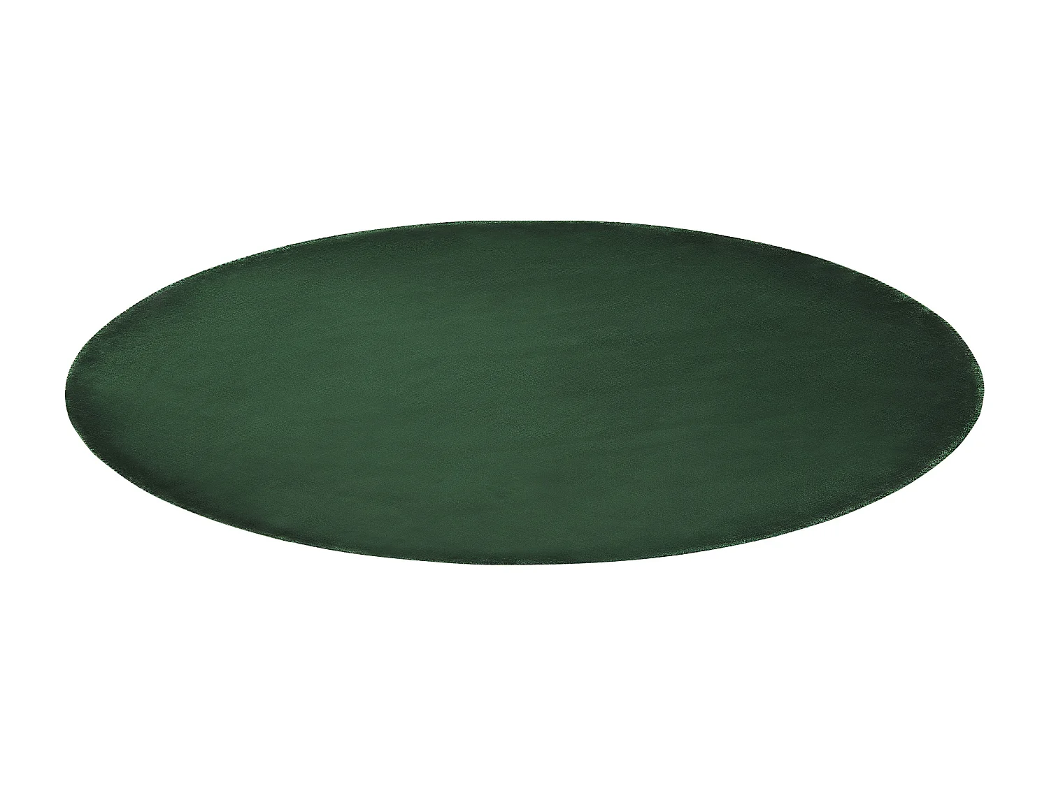 Teppich dunkelgrün ø 140 cm Kurzflor GESI II