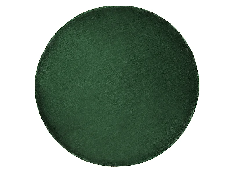 Alfombra de viscosa verde esmeralda ø 140 cm GESI II