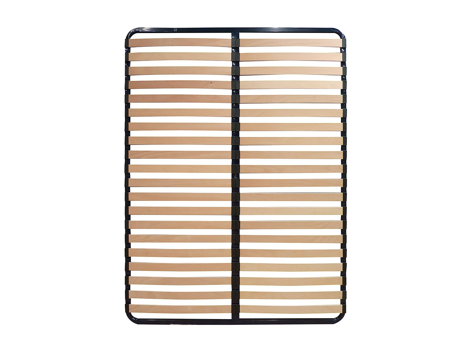 ALTOLATTES - Pack Sommier 2x20 Lattes 140x200cm + Pieds bleus + Pied central