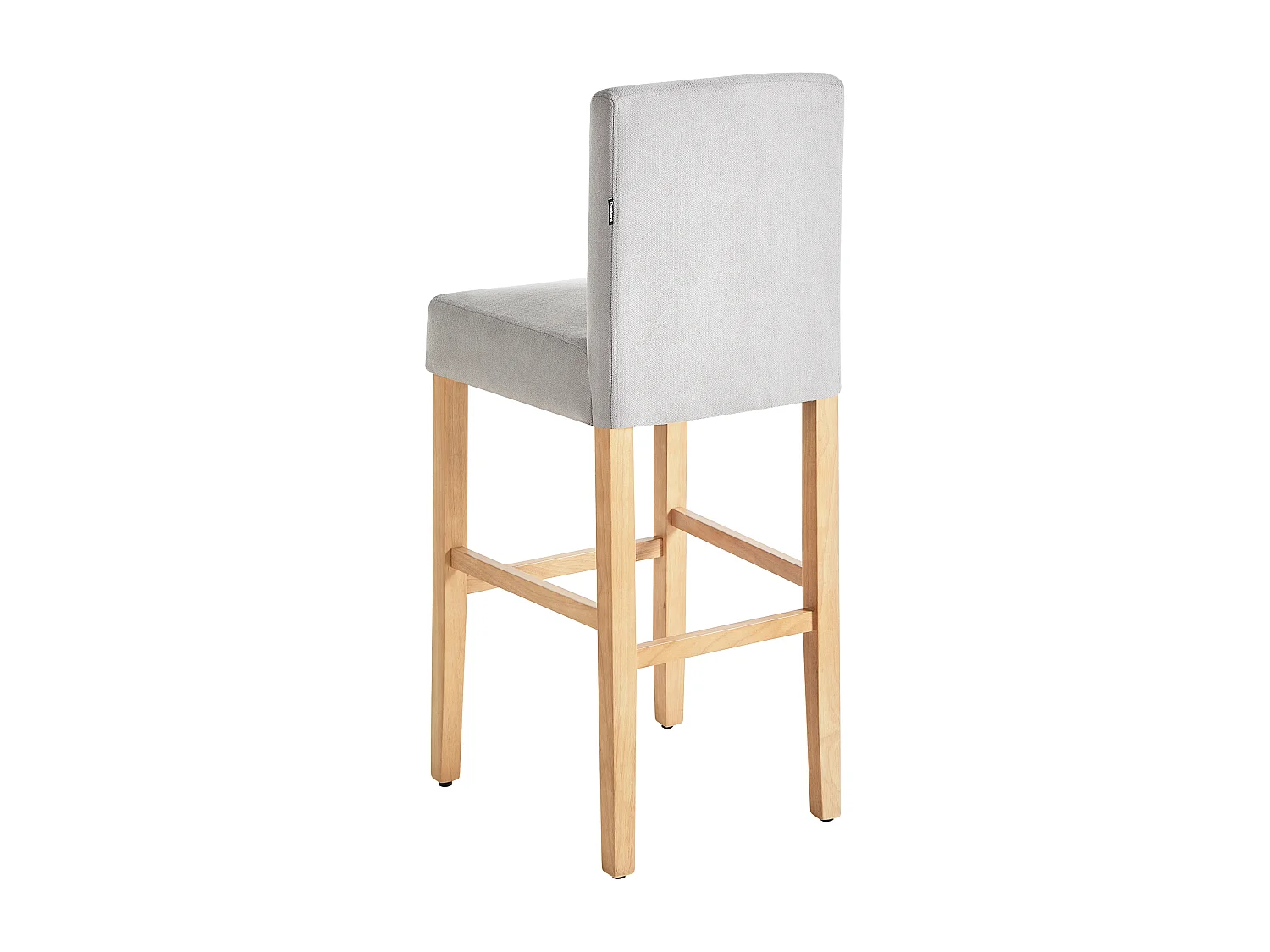 Lot de 2 chaises de bar MADISON Gris